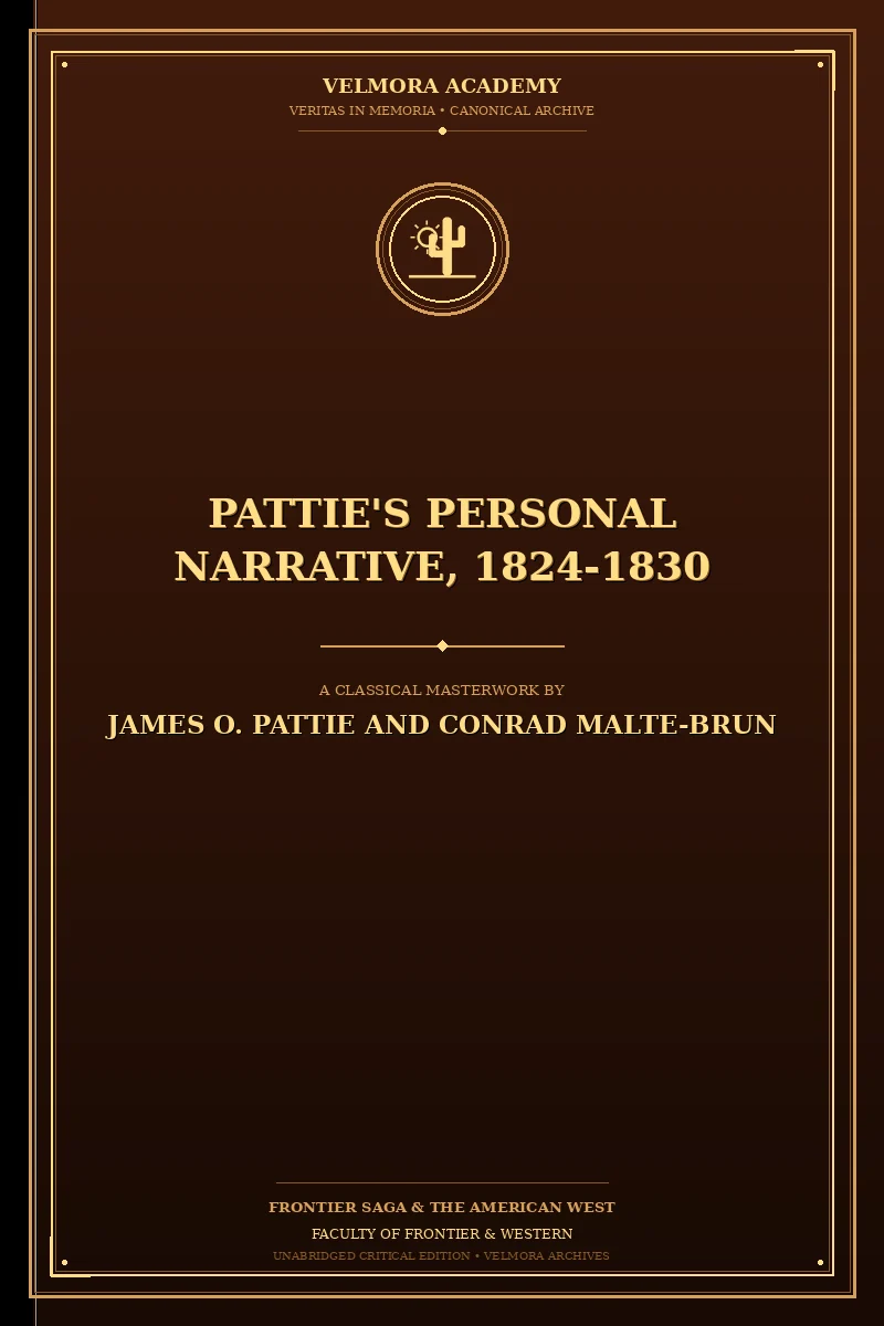 Pattie's Personal Narrative, 1824-1830