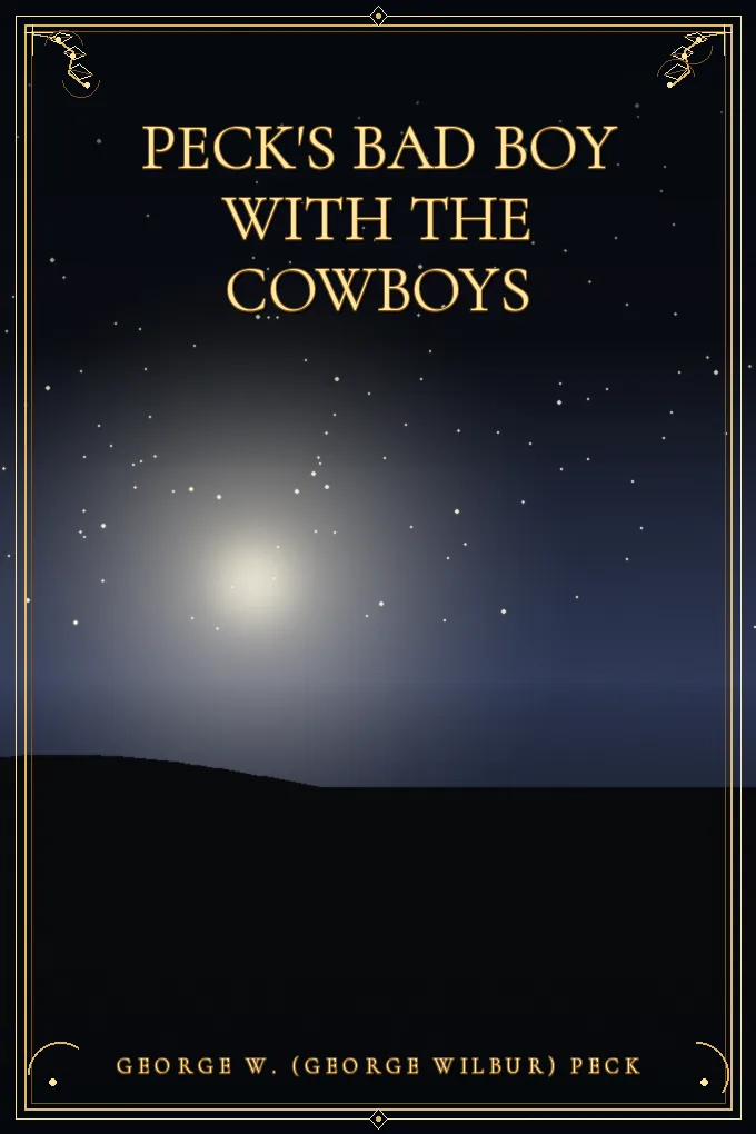 Cover of Peck's Bad Boy with the Cowboys