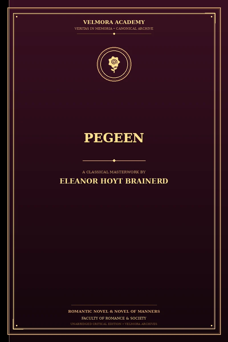 Cover of Pegeen