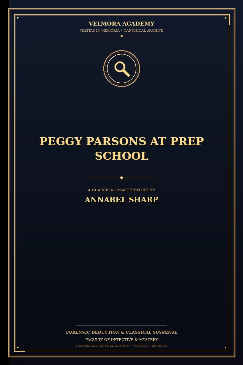 Cover of Peggy Parsons at Prep School