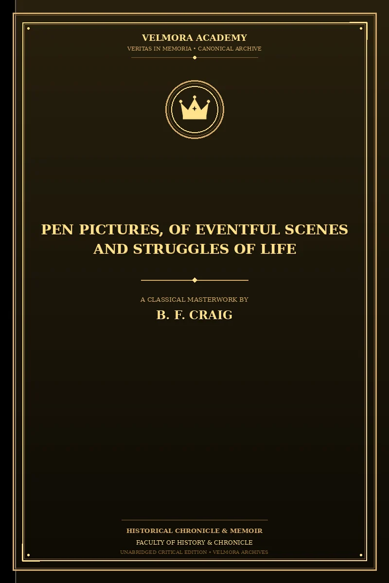 Pen Pictures, of Eventful Scenes and Struggles of Life