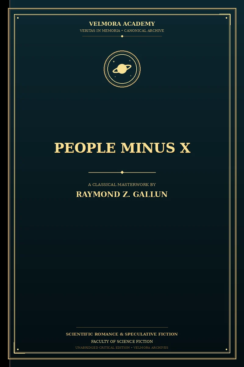 People Minus X