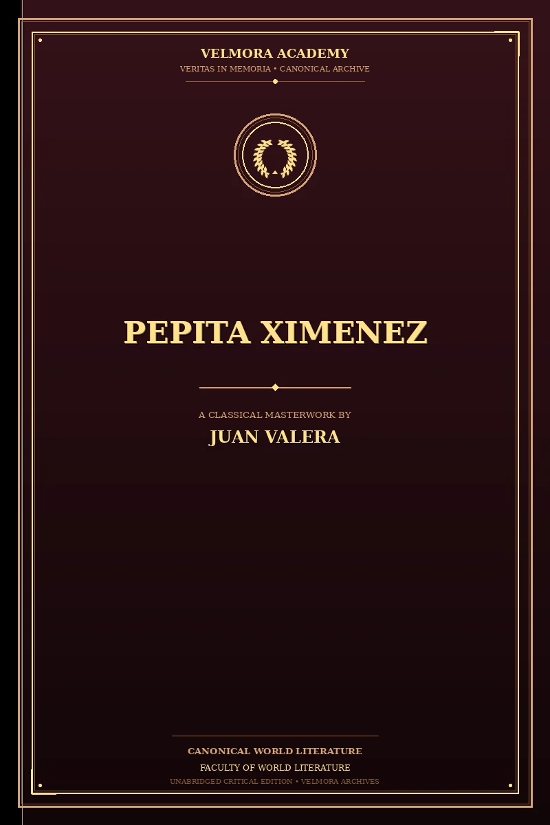 Cover of Pepita Ximenez