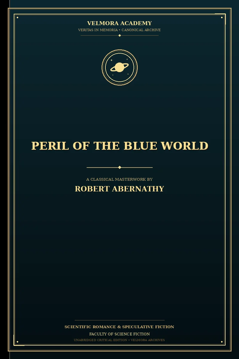 Peril of the Blue World