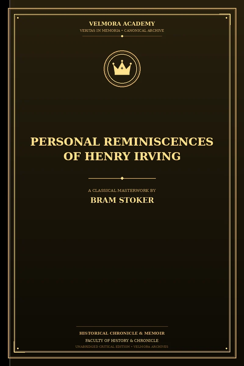 Personal reminiscences of Henry Irving