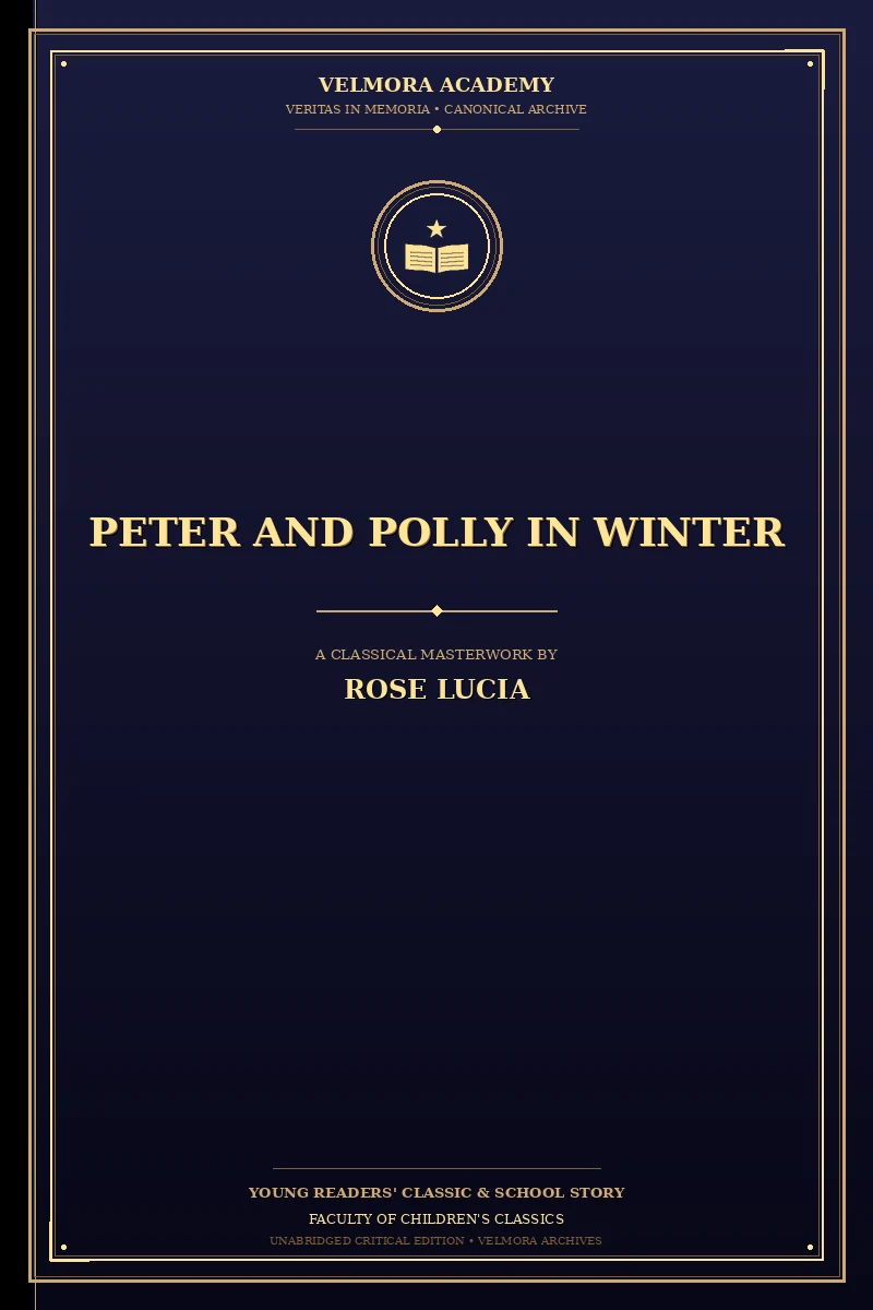 Cover of Peter and Polly in Winter