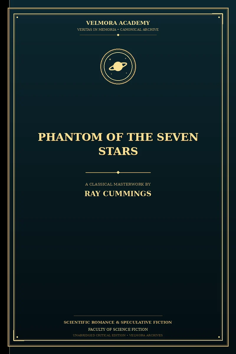 Cover of Phantom of the Seven Stars