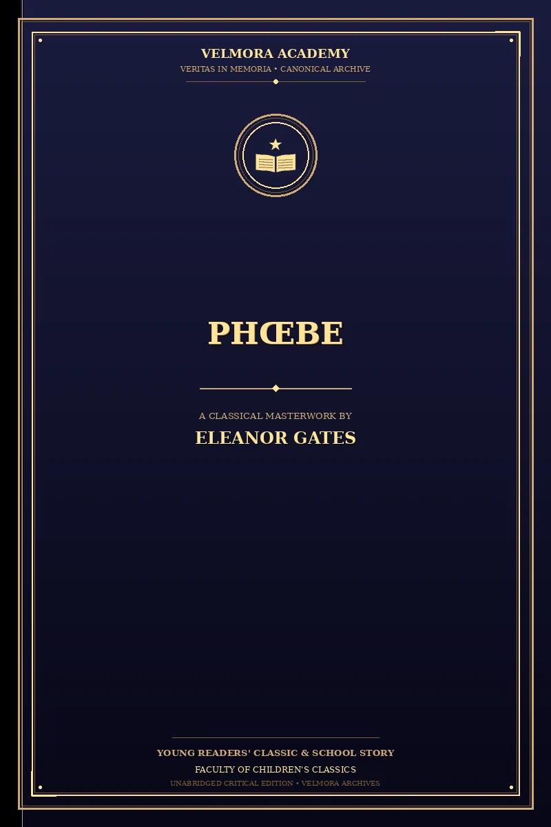 Cover of Phœbe