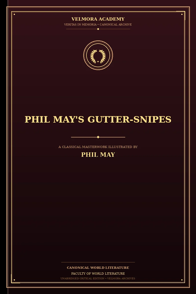 Cover of Phil May's Gutter-Snipes