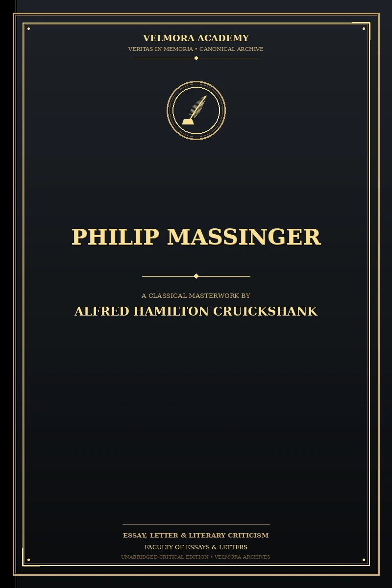 Philip Massinger