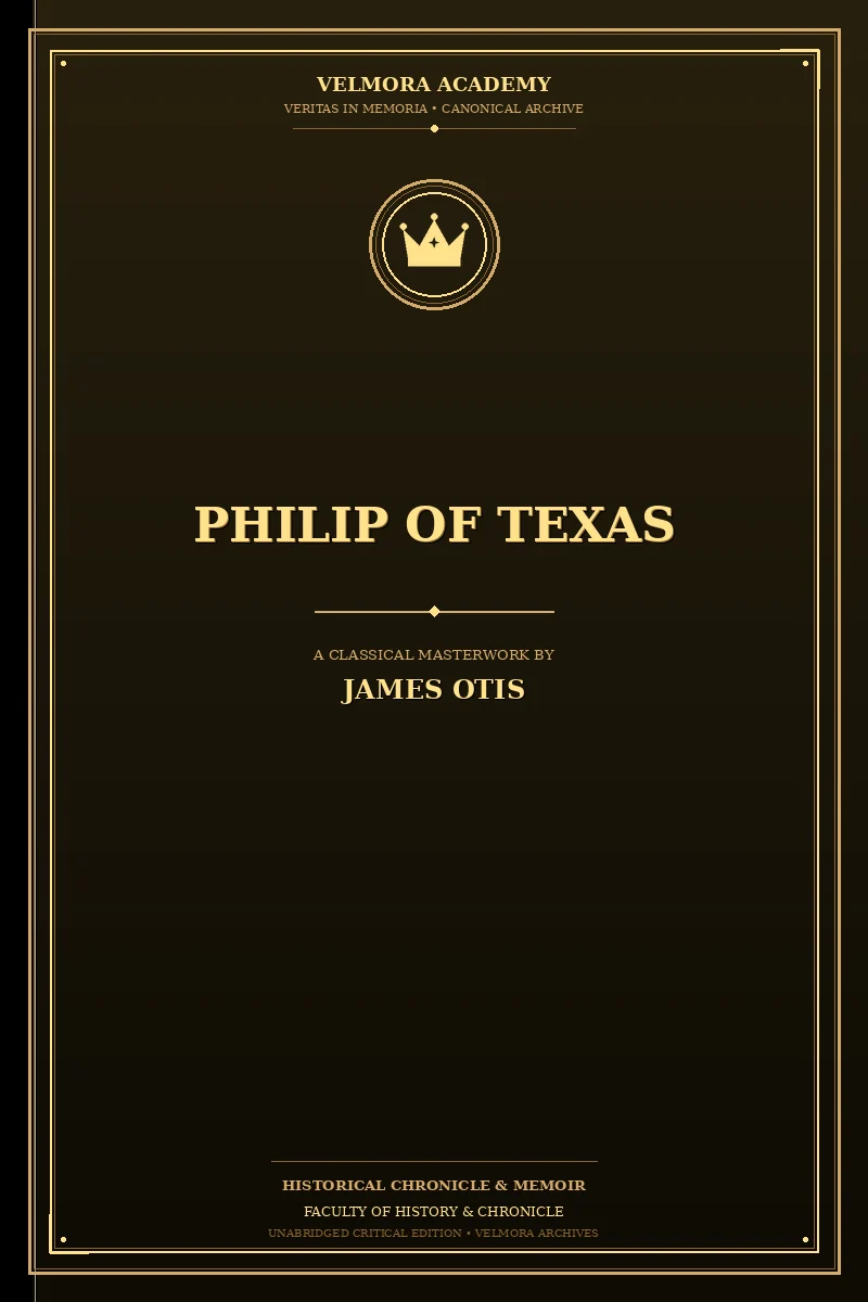 Cover of Philip of Texas