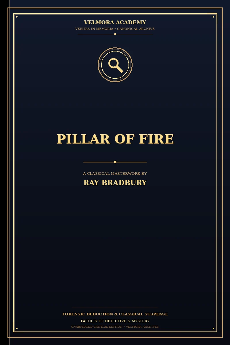 Cover of Pillar of Fire
