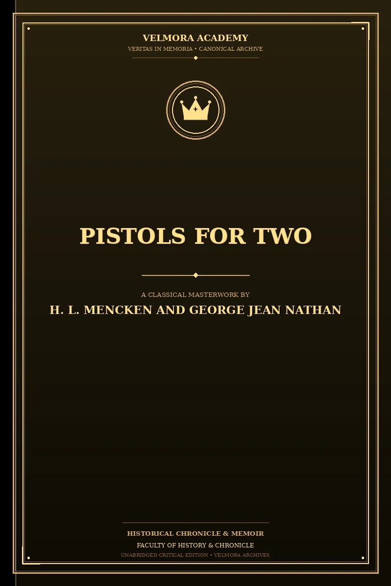 Pistols for two
