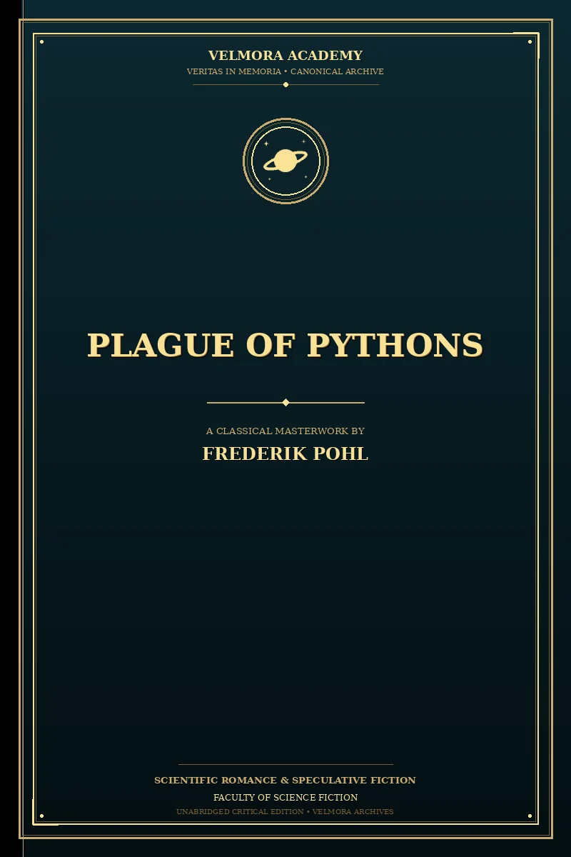 Cover of Plague of Pythons