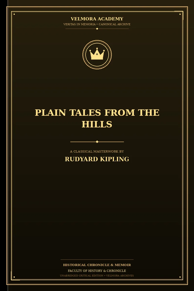 Plain Tales from the Hills