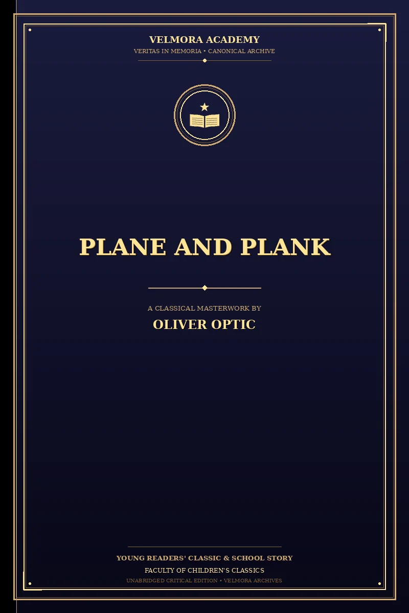 Cover of Plane and Plank
