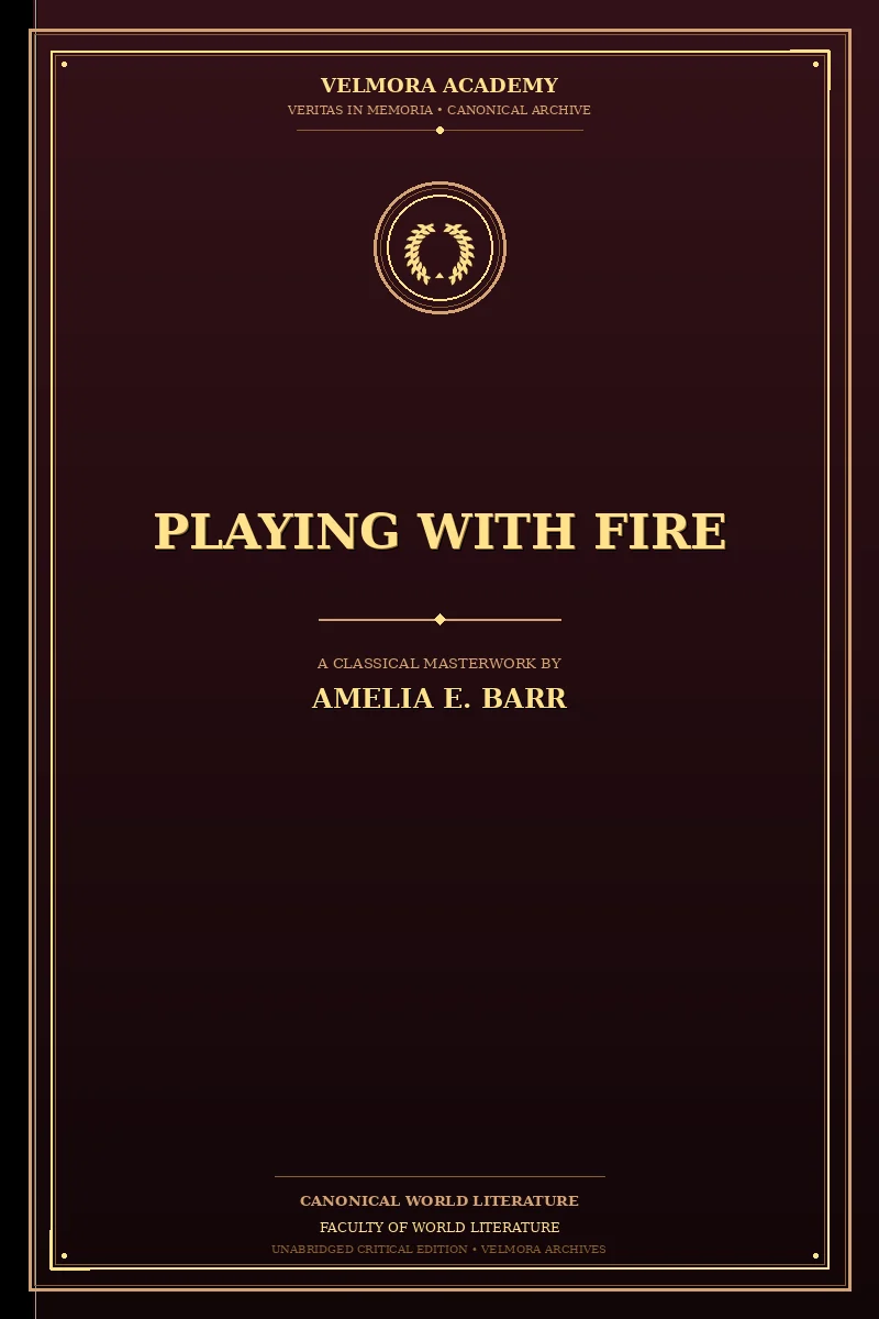 Cover of Playing With Fire