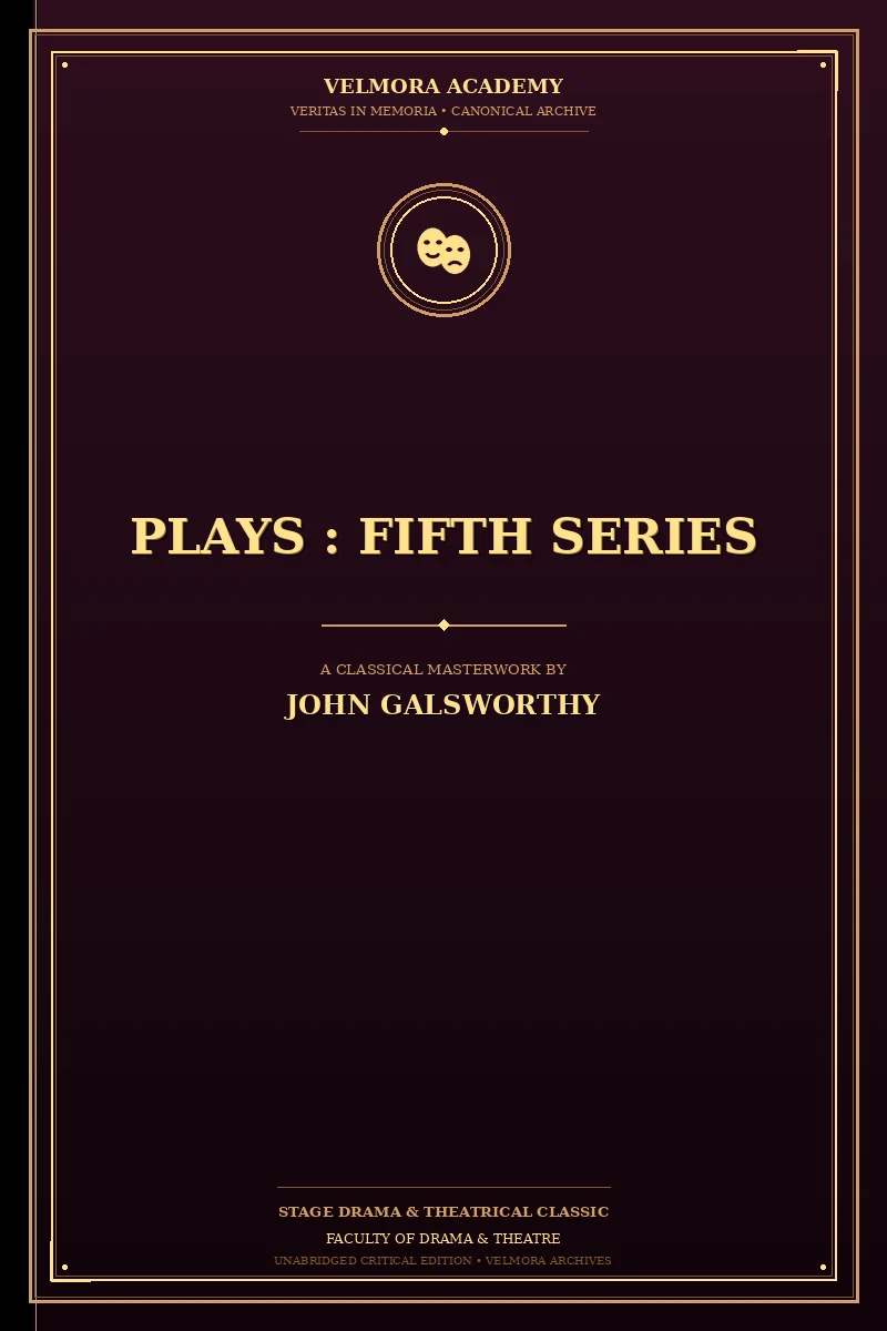 Cover of Plays : Fifth Series