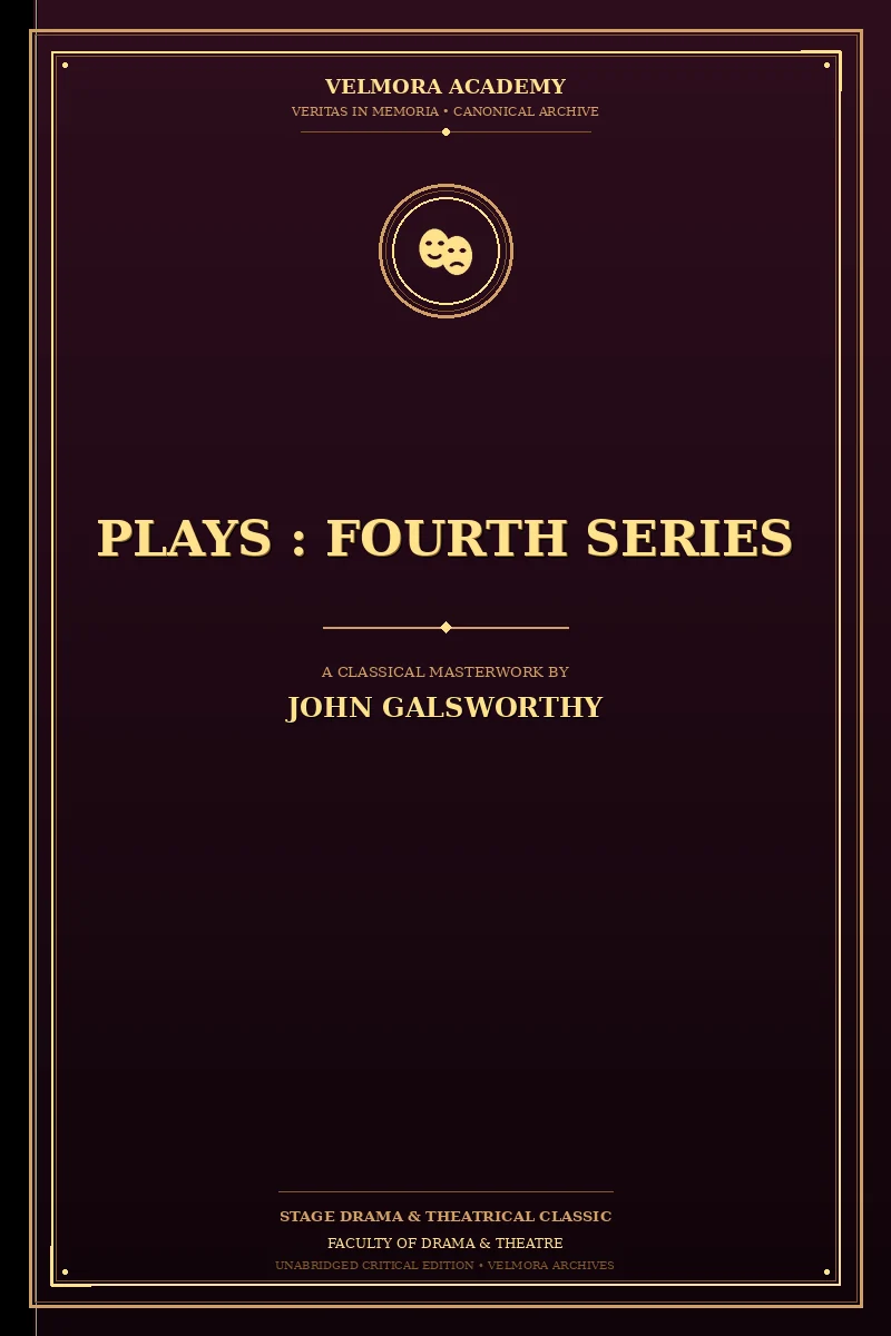 Cover of Plays : Fourth Series