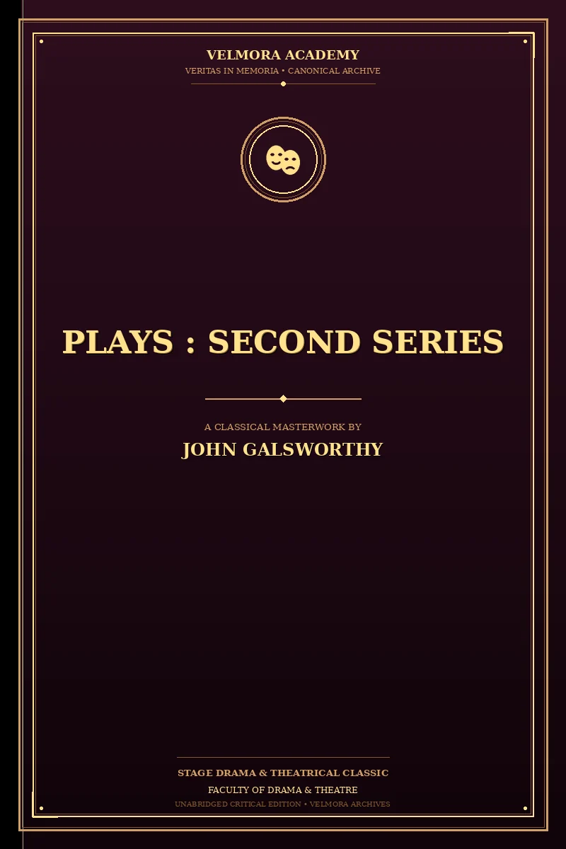 Cover of Plays : Second Series