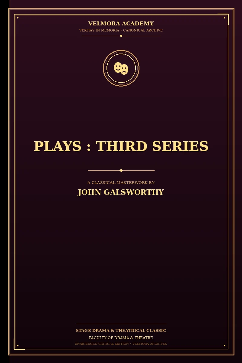 Plays : Third Series