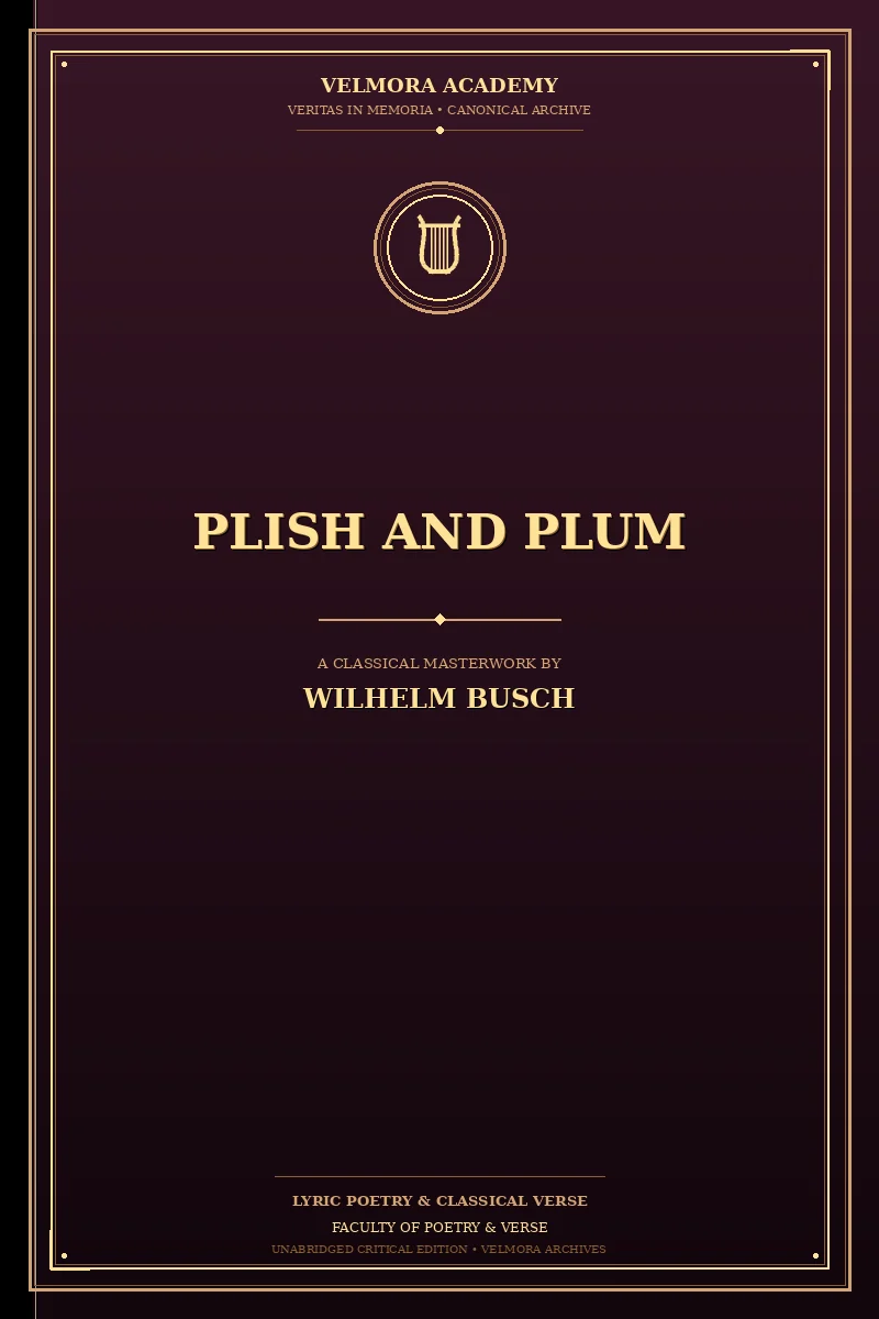 Cover of Plish and Plum