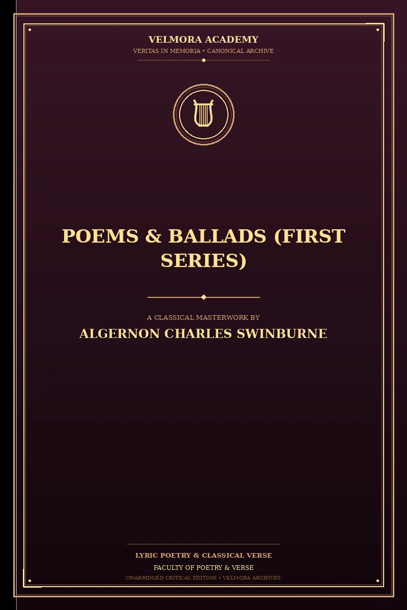 Poems & Ballads (First Series)