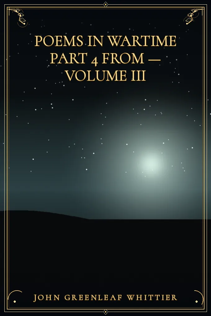 Cover of Poems in Wartime Part 4 From — Volume III