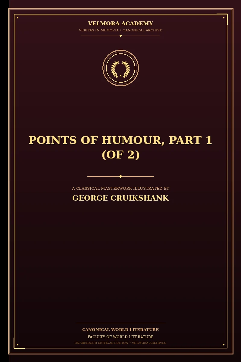 Cover of Points of Humour, Part 1 (of 2)