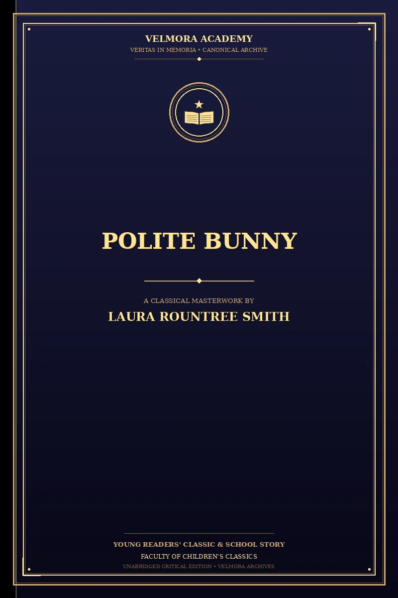 Polite bunny