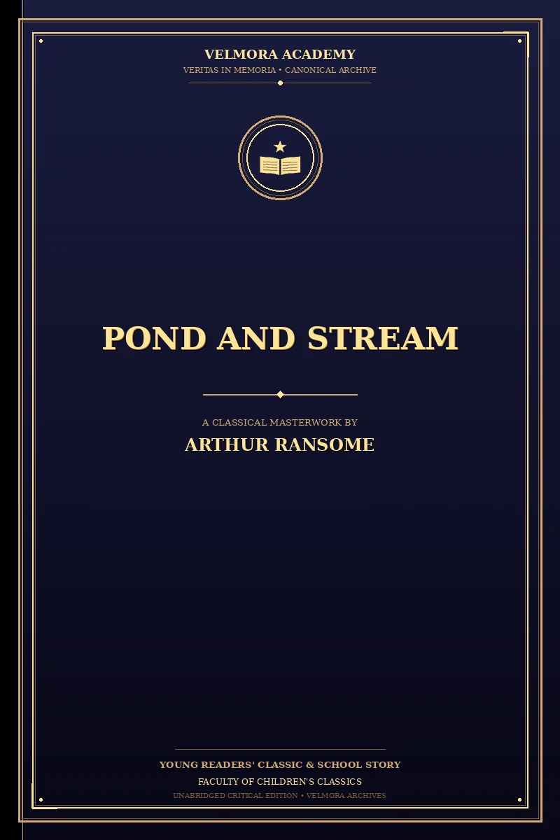Cover of Pond and Stream