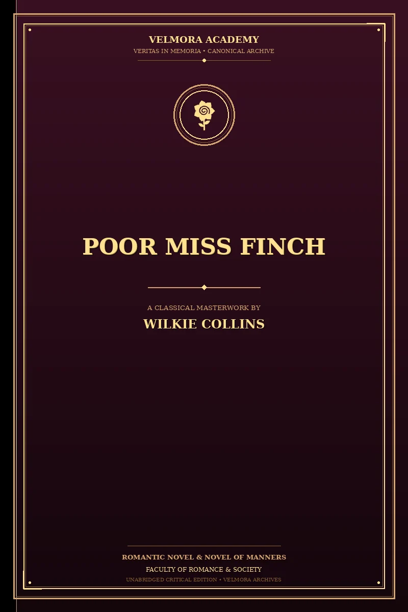 Cover of Poor Miss Finch