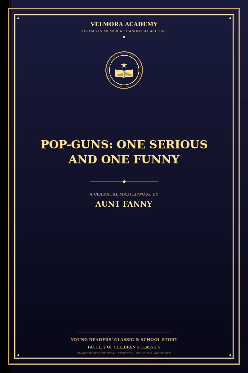 Pop-Guns: One Serious and One Funny