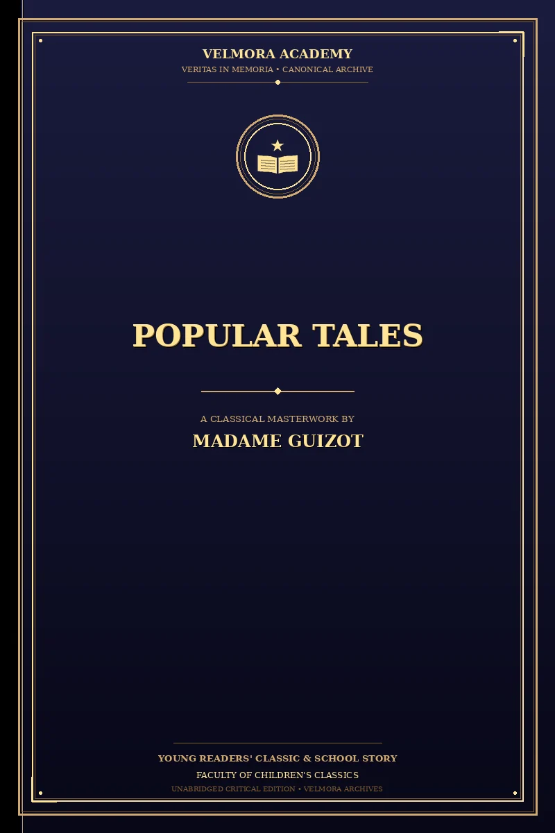 Cover of Popular Tales