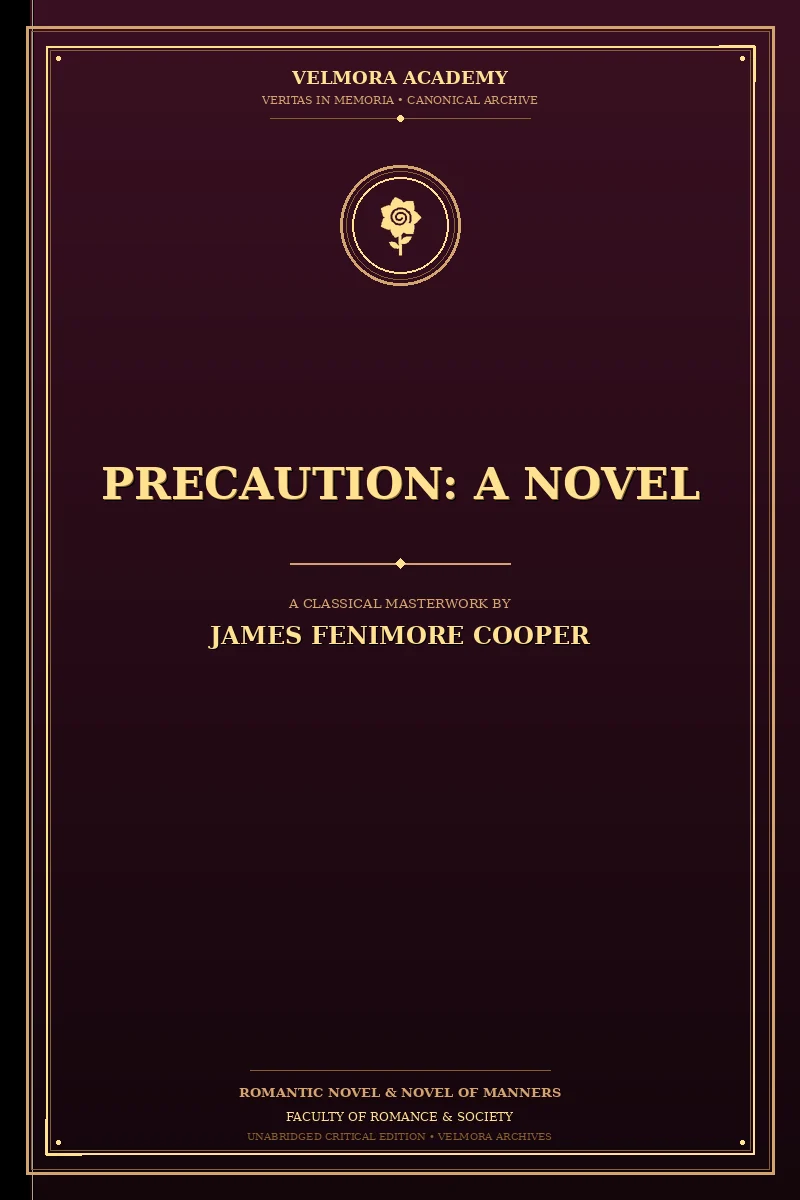 Cover of Precaution: A Novel