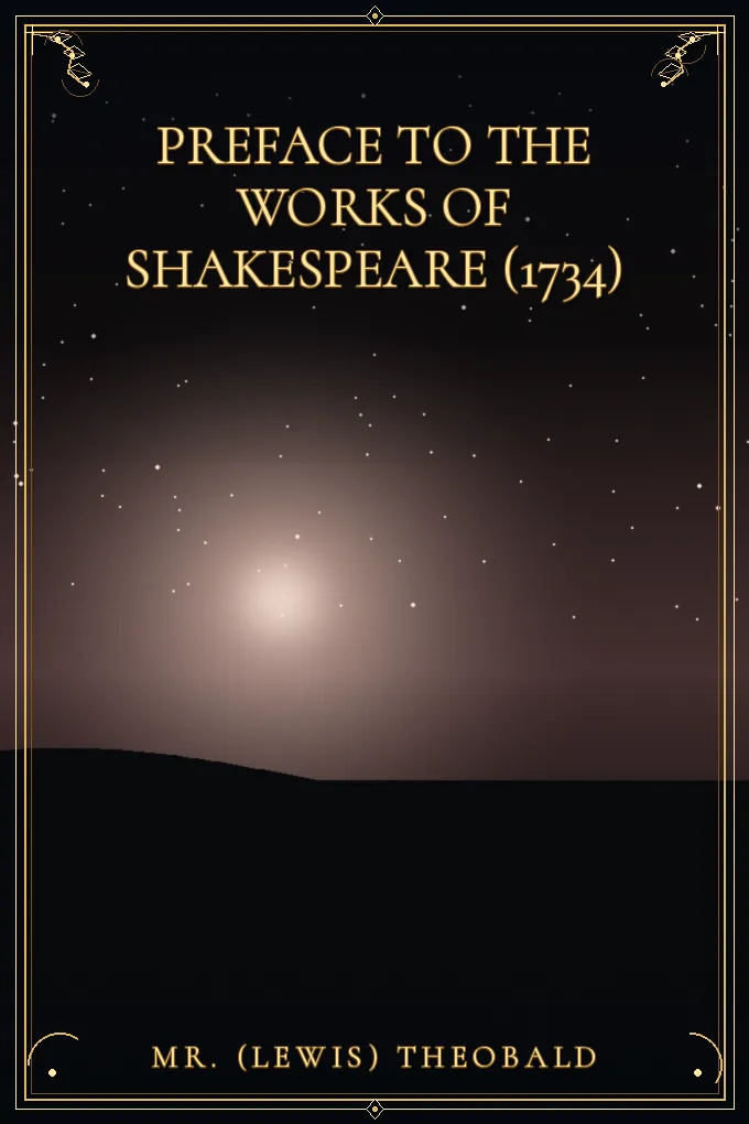 Cover of Preface to the Works of Shakespeare (1734)