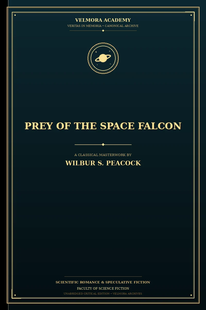 Cover of Prey of the Space Falcon