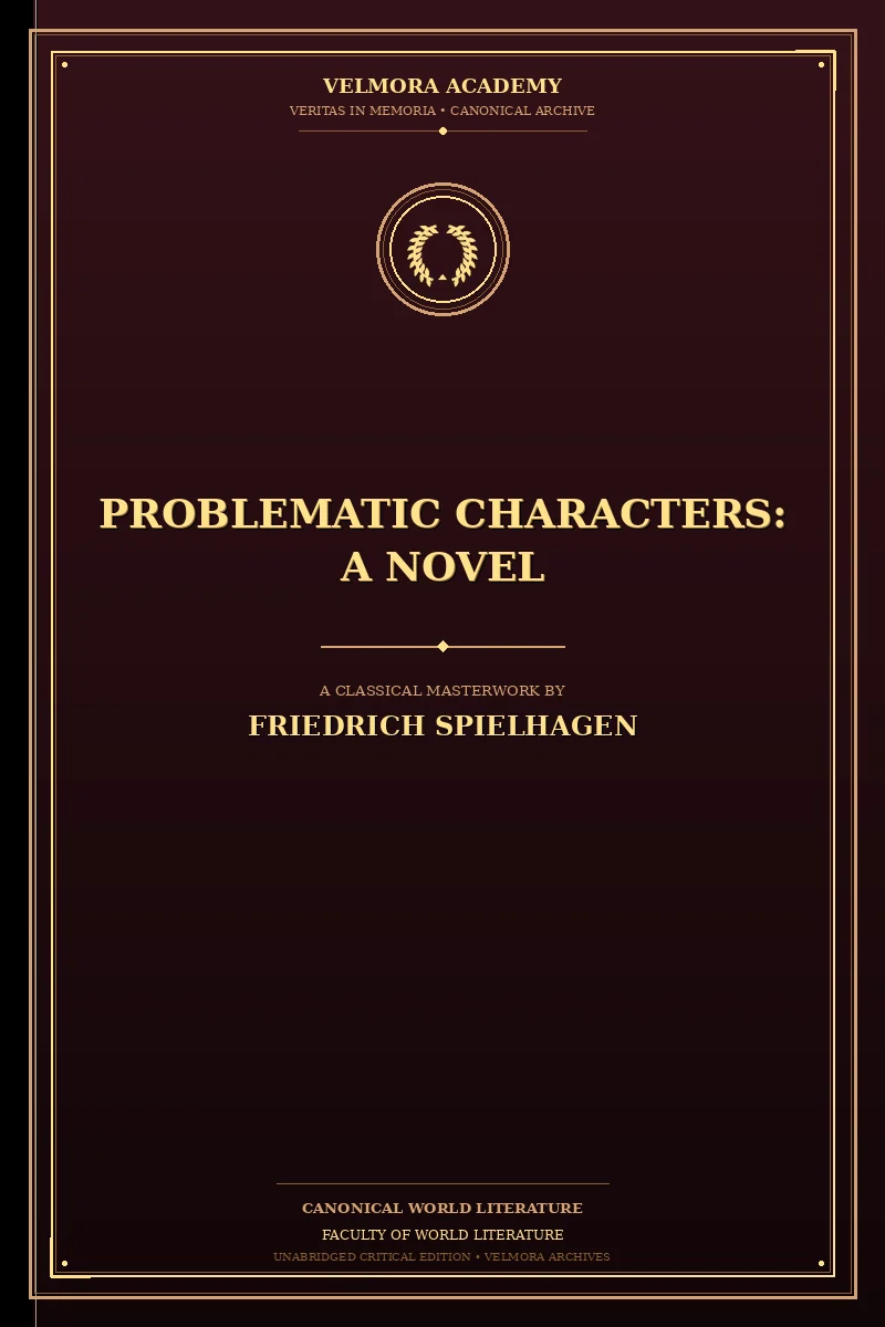 Problematic Characters: A Novel