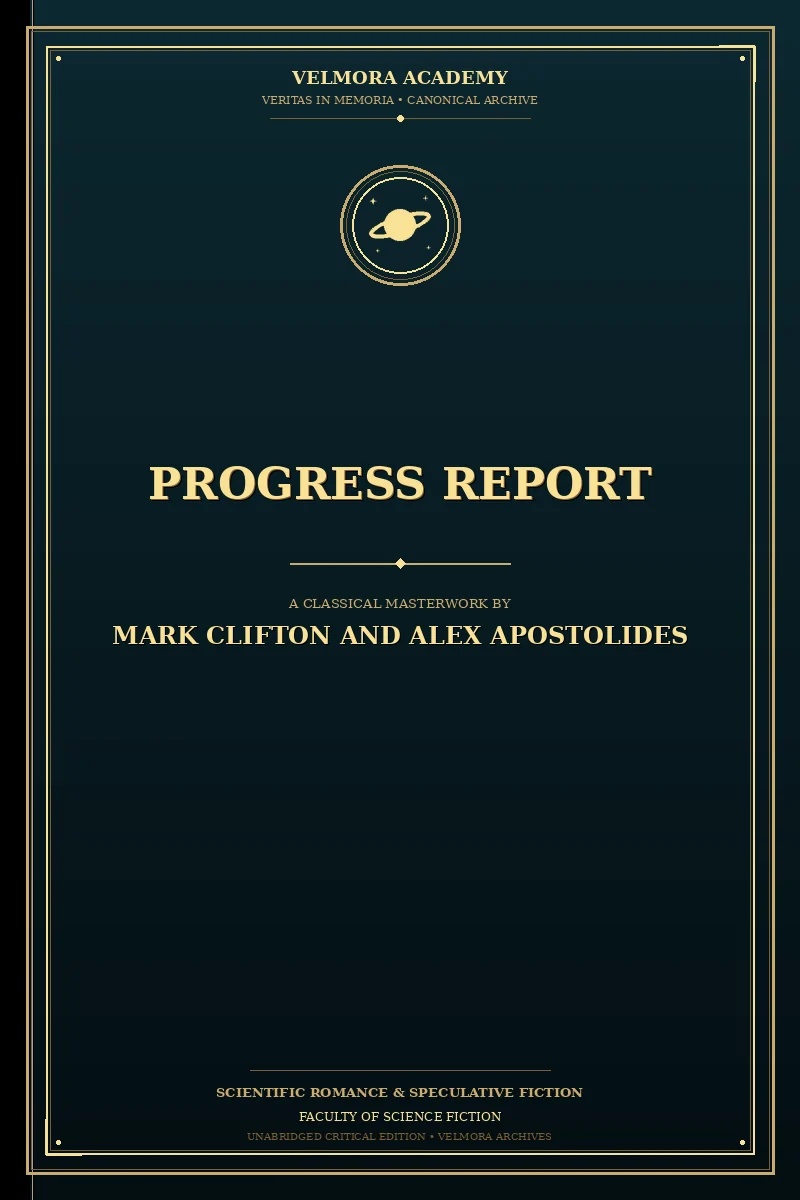 Cover of Progress Report