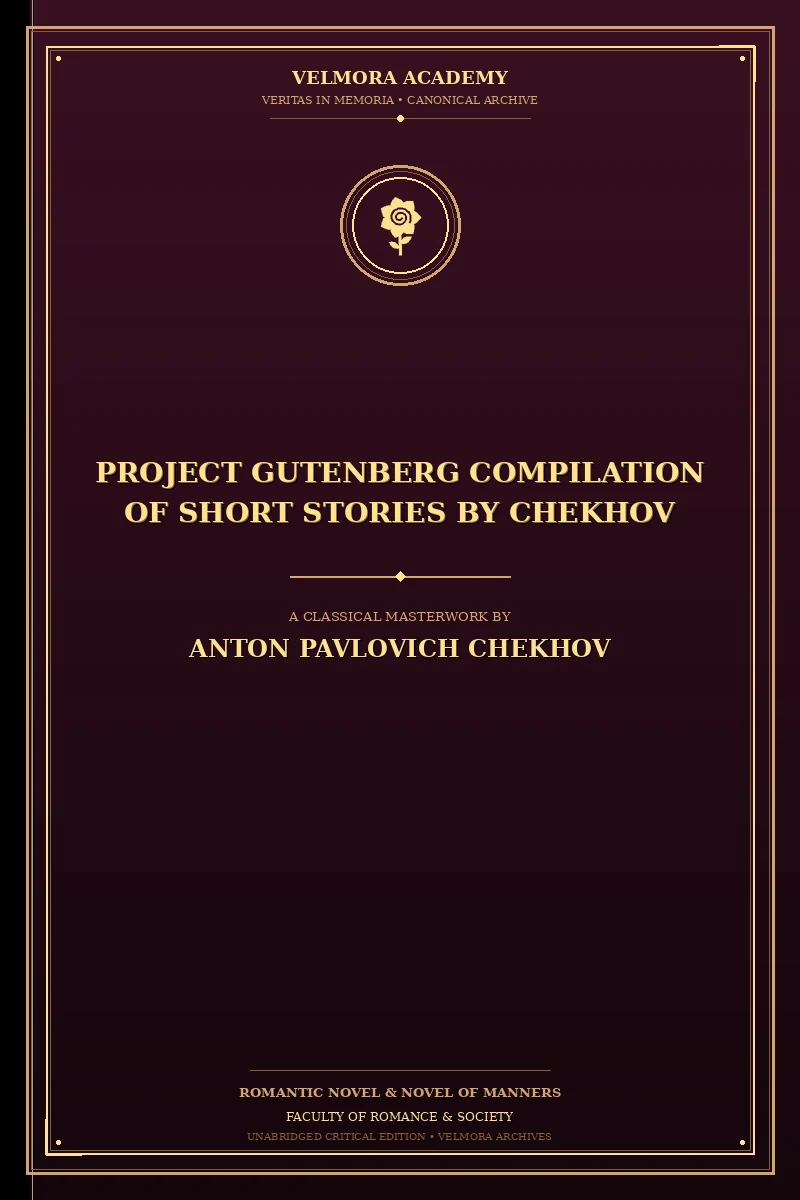 Project Gutenberg Compilation of Short Stories by Chekhov