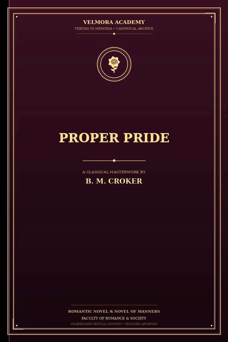 Cover of Proper pride