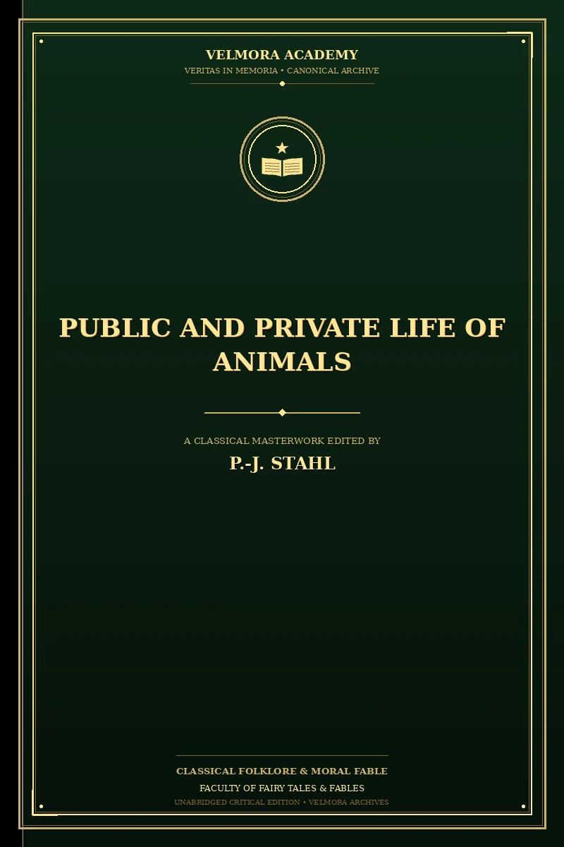 Public and Private Life of Animals
