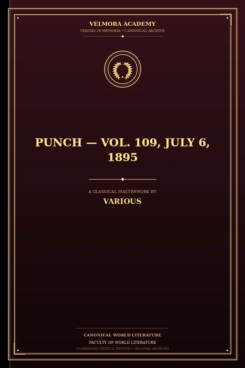 Punch — Vol. 109, July 6, 1895