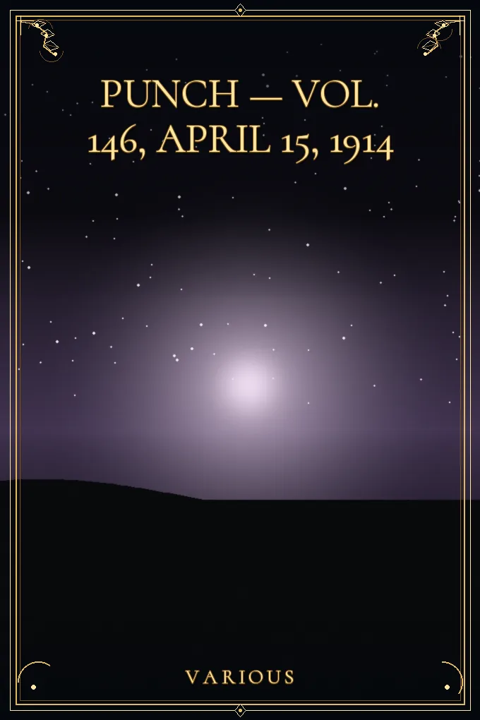 Cover of Punch — Vol. 146, April 15, 1914