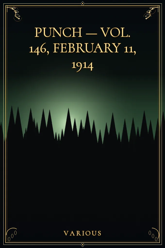 Cover of Punch — Vol. 146, February 11, 1914