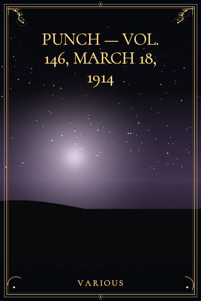 Cover of Punch — Vol. 146, March 18, 1914
