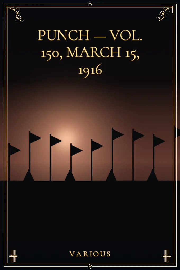 Cover of Punch — Vol. 150, March 15, 1916