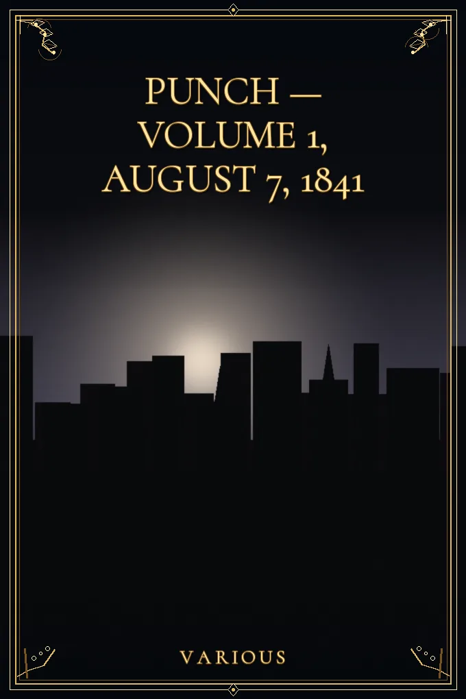 Punch — Volume 1, August 7, 1841