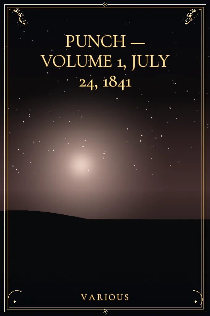 Punch — Volume 1, July 24, 1841