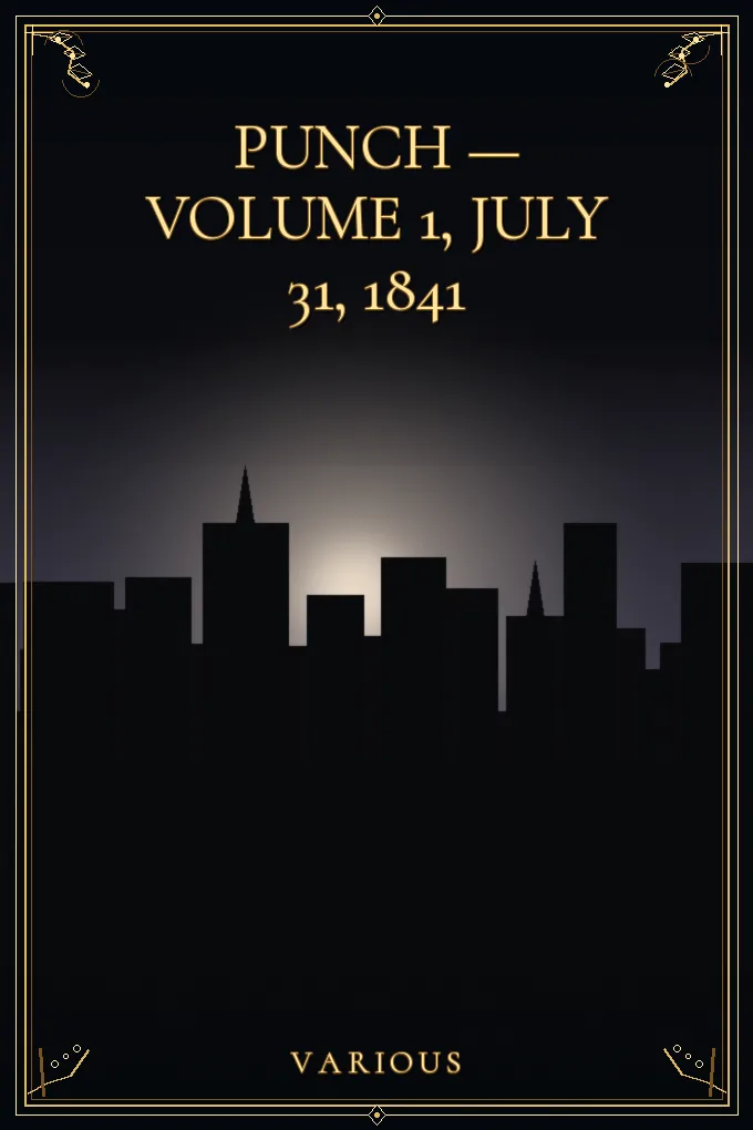 Punch — Volume 1, July 31, 1841
